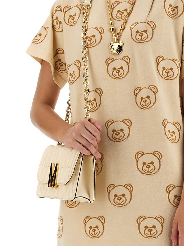 23 fw Dress WITH Teddy Bear Embroid 049155022004 B0040439184 - MOSCHINO - BALAAN 5