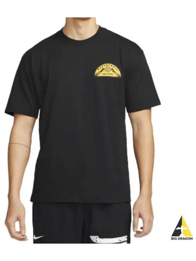 Max 90 Short Sleeves T Shirt Black - NIKE - BALAAN 2