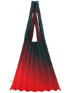 shoulder bag red green - PLEATSMAMA - BALAAN 1