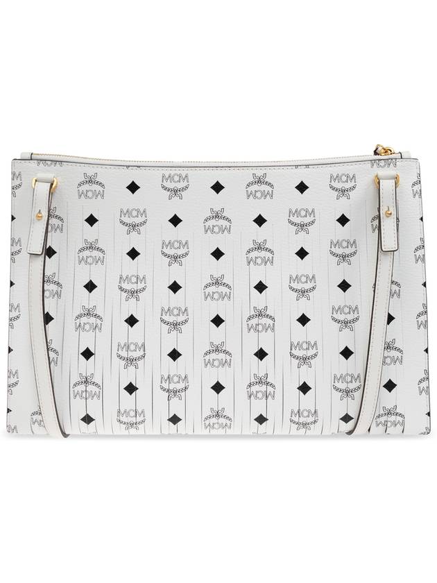 MCM Shoulder Bag Aren Medium, Women's, White - MCM - BALAAN 3