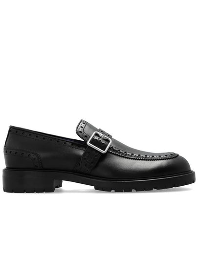 Soho Leather Loafers Black - BURBERRY - BALAAN 2