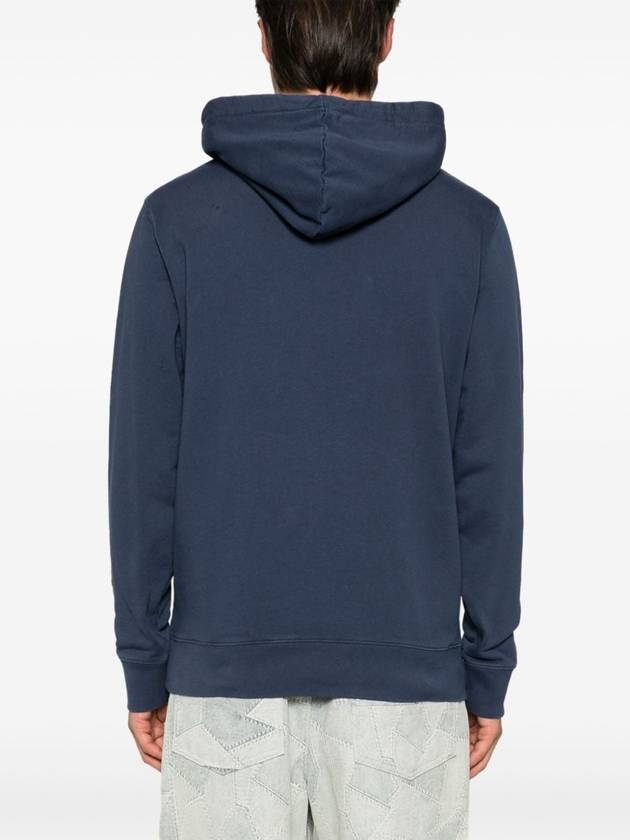 Chillax Patch Regular Hoodie Blue - MAISON KITSUNE - BALAAN 3