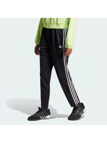 Train Essentials Aeroready 3S Track Pants Black - ADIDAS - BALAAN 1