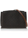 Ruby Medium Logo Shoulder Bag Brown - MICHAEL KORS - BALAAN 4