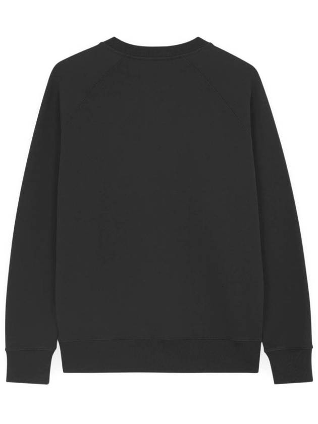 Dressed Fox Patch Classic Sweatshirt Black - MAISON KITSUNE - BALAAN 3