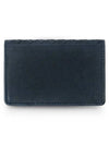 Intrecciato Flap Business Card Wallet Navy - BOTTEGA VENETA - BALAAN 7