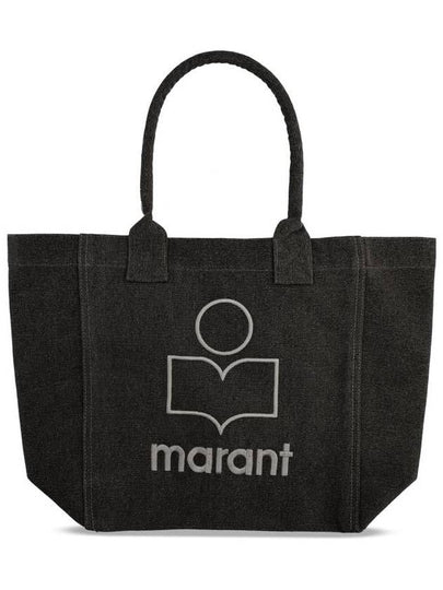 Yenky Logo Tote Bag Black - ISABEL MARANT - BALAAN 2