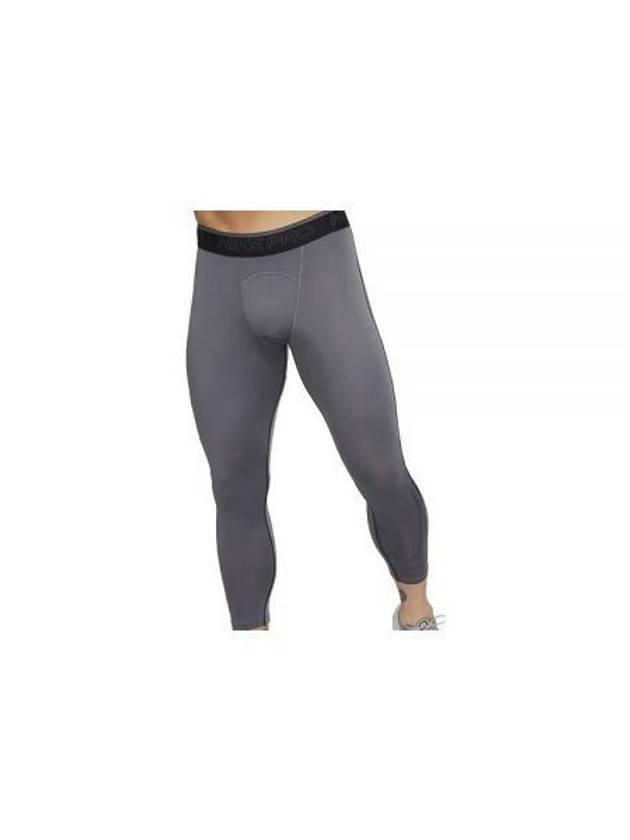 Men's Pro Dri Fit 3 Leggings Grey - NIKE - BALAAN 2