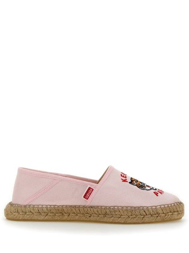 Tiger Canvas Espadrilles Pink - KENZO - BALAAN 2