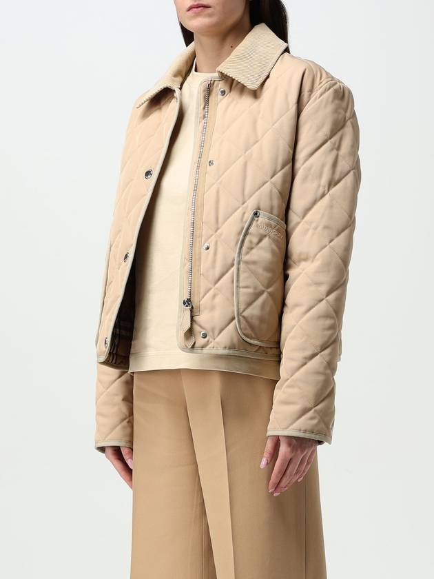 Quilted Classic Collar Jacket Beige - BURBERRY - BALAAN 5