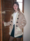 Betty shearling mustang jacket beige - LETTER FROM MOON - BALAAN 7