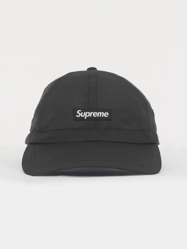 Patch logo crown band nylon 6 panel cap SS24H73 BLACK - SUPREME - BALAAN 3