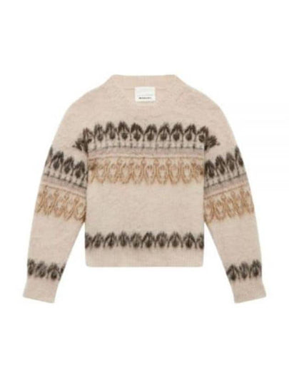 Dullyh Decorative Mohair Knit Top Khaki - ISABEL MARANT - BALAAN 2