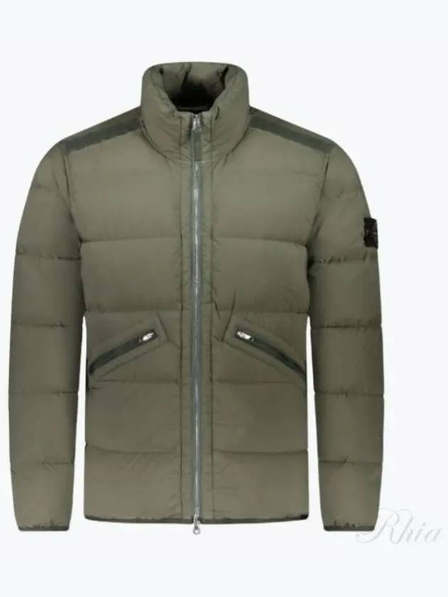 Psychotunnel nylon down TC jacket musk green 43028 V0059 - STONE ISLAND - BALAAN 1