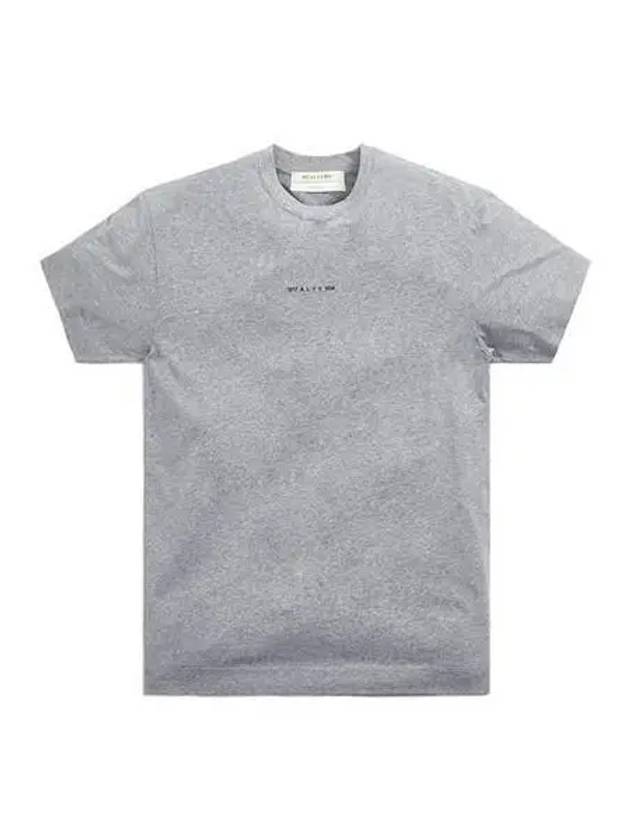 Alix T shirt Melt Circle Logo Short Sleeve Gray - 1017 ALYX 9SM - BALAAN 1