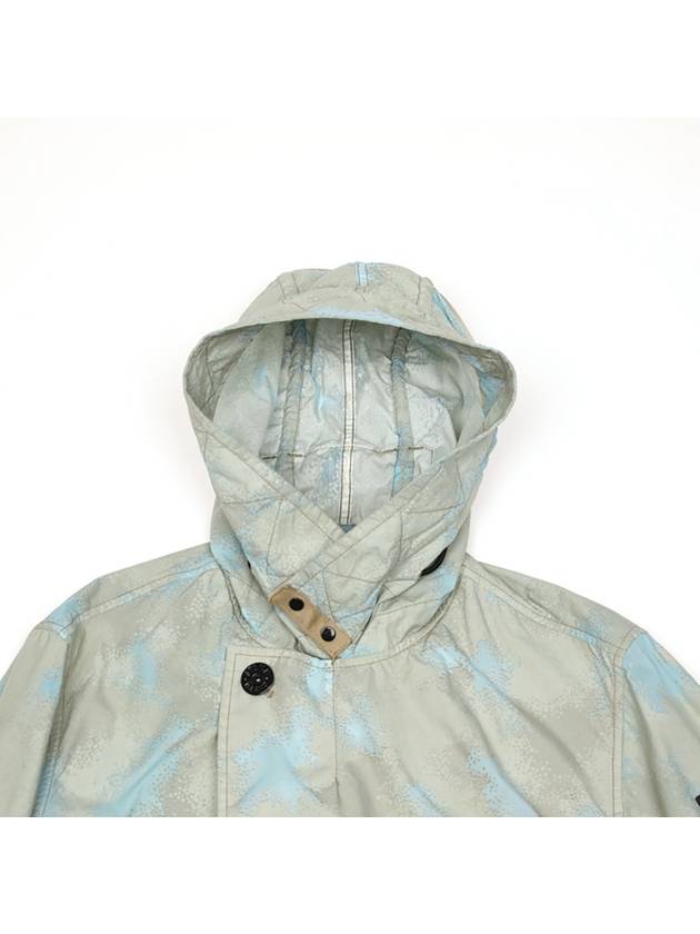 Wappen Patch Devore Watro TC Camo Print Hooded Jacket - STONE ISLAND - BALAAN 8