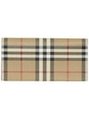 Check Long Wallet Beige - BURBERRY - BALAAN 3