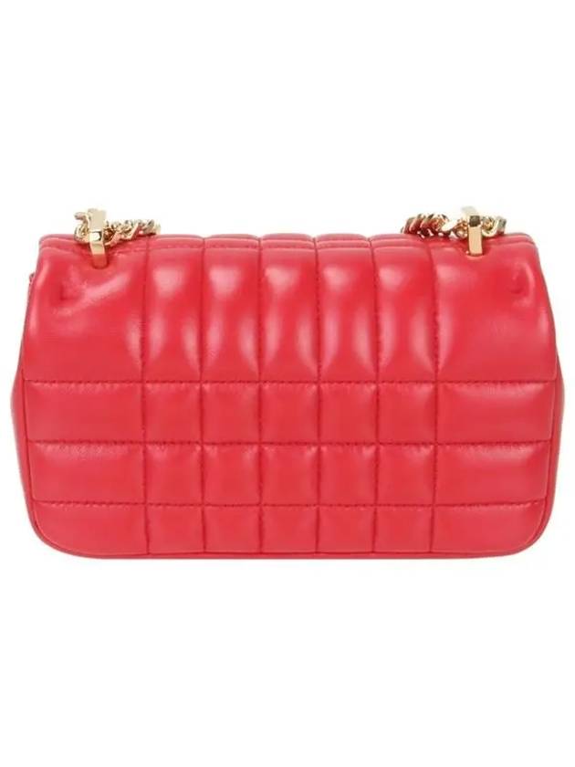 Lola Monogram Quilted Leather Mini Shoulder Bag Red - BURBERRY - BALAAN 4