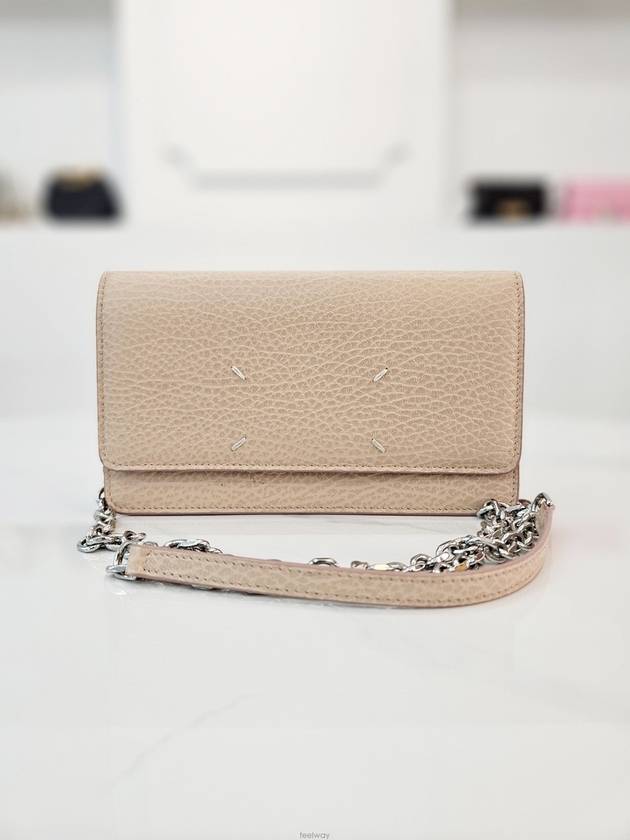 Maison Margiela Iconic Stitch WOC Wallet Chain Bag Pink S56U10147 - MAISON MARGIELA - BALAAN 2