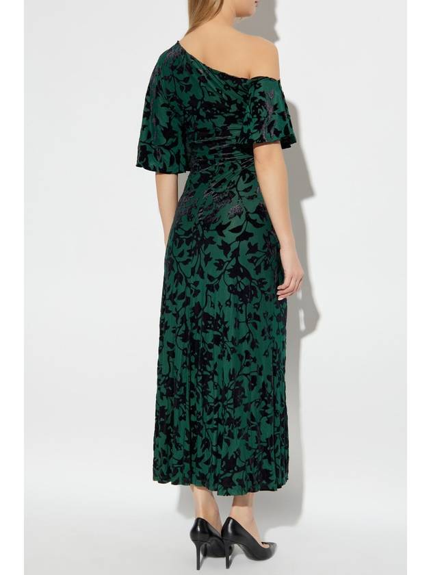 Diane Von Furstenberg Dress Eleora, Women's, Green - DIANE VON FURSTENBERG - BALAAN 4