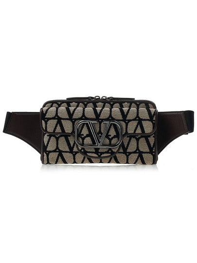 Toile Iconographe Belt Bag Beige - VALENTINO - BALAAN 2