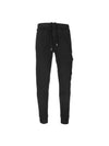 Lens Wappen Cargo Jogger Track Pants Black - CP COMPANY - BALAAN 2