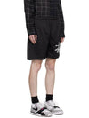 Logo Big Basic Mesh Shorts Black - STUSSY - BALAAN 4