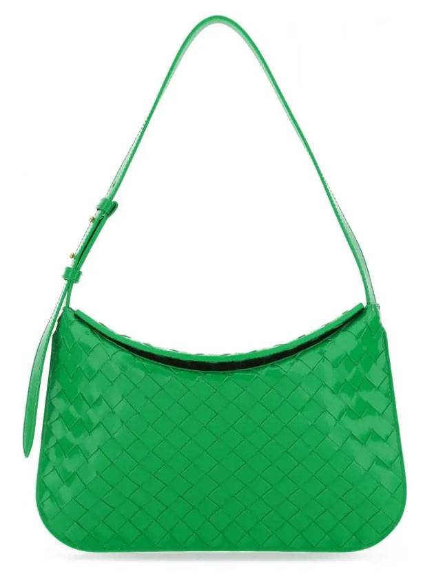 Intrecciato Flap Shoulder Bag Parakeet - BOTTEGA VENETA - BALAAN 1