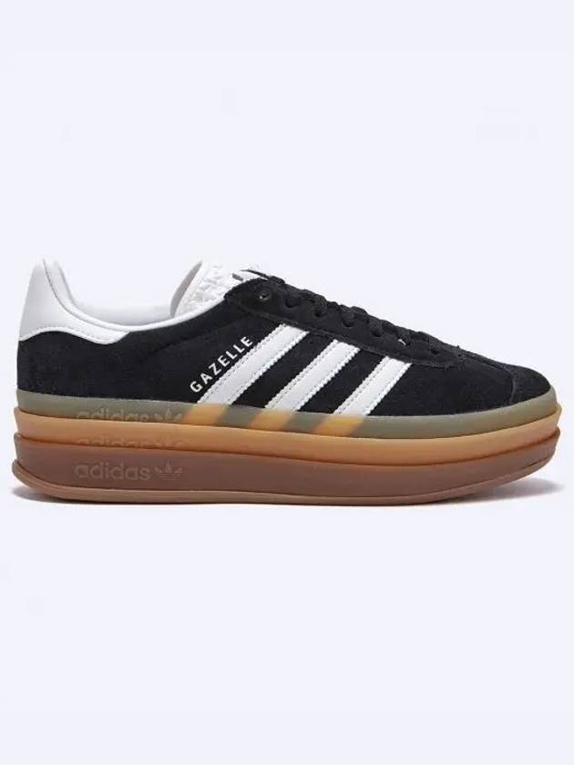 Gazelle Bold Low Top Sneakers Core Black Cloud White - ADIDAS - BALAAN 2