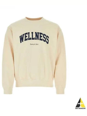 Wellness Ivy Crewneck CreamNavy CRAW2366CR 49 Sweatshirt - SPORTY & RICH - BALAAN 1