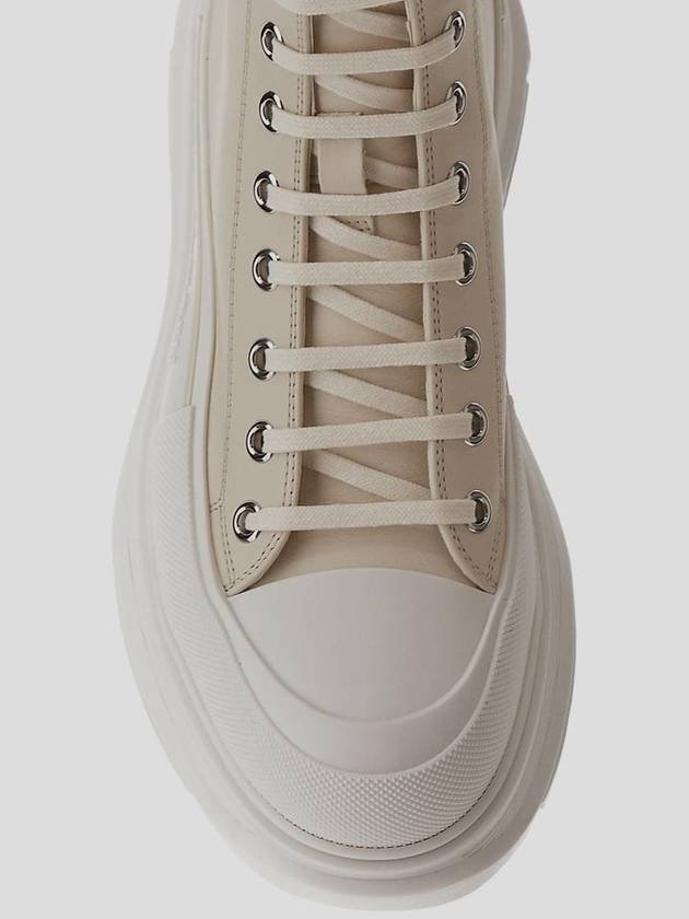 Tread Slick High Top Sneakers Beige - ALEXANDER MCQUEEN - BALAAN 5