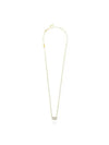 Valentino 4W2J0Q37 YCW MH5 J0Q37 Garavani V logo crystal necklace - RED VALENTINO - BALAAN 2