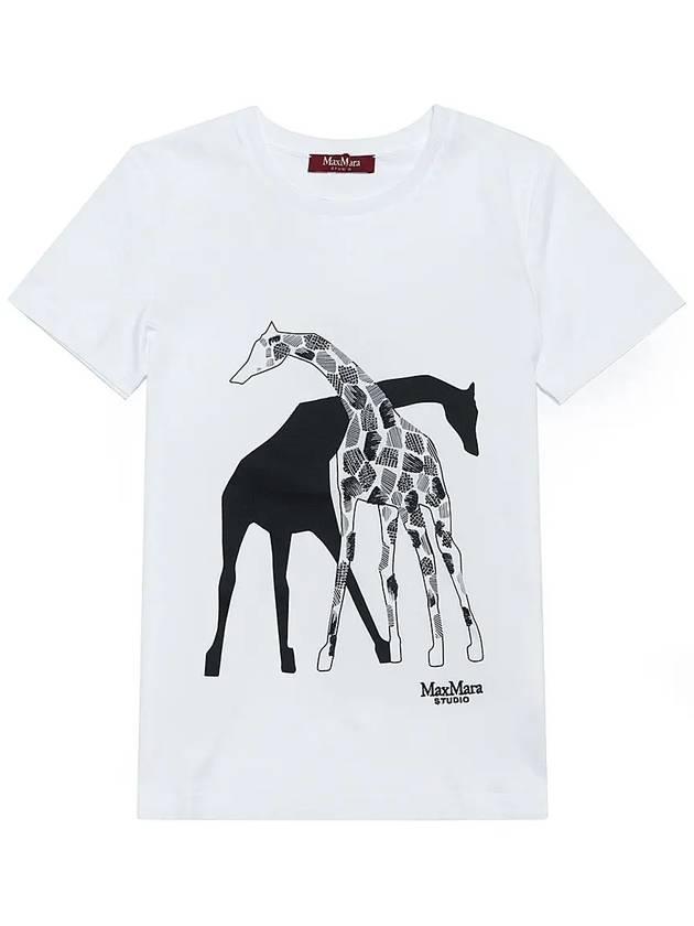 Rita cotton t shirt white 003 - MAX MARA - BALAAN 2