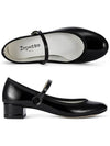 Women's Rose Mary Jane Middle Pumps Black - REPETTO - BALAAN 6