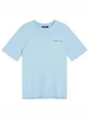 Dale Seasonal Print Short Sleeve T-Shirt Light Blue - J.LINDEBERG - BALAAN 2