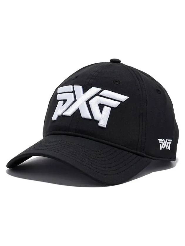 Lightweight Unstructured Low Crown Velcro Golf Cap Hat Black - PXG - BALAAN 1