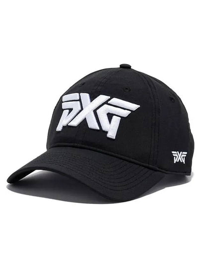 Lightweight Unstructured Low Crown Velcro Golf Cap Hat Black - PXG - BALAAN 2