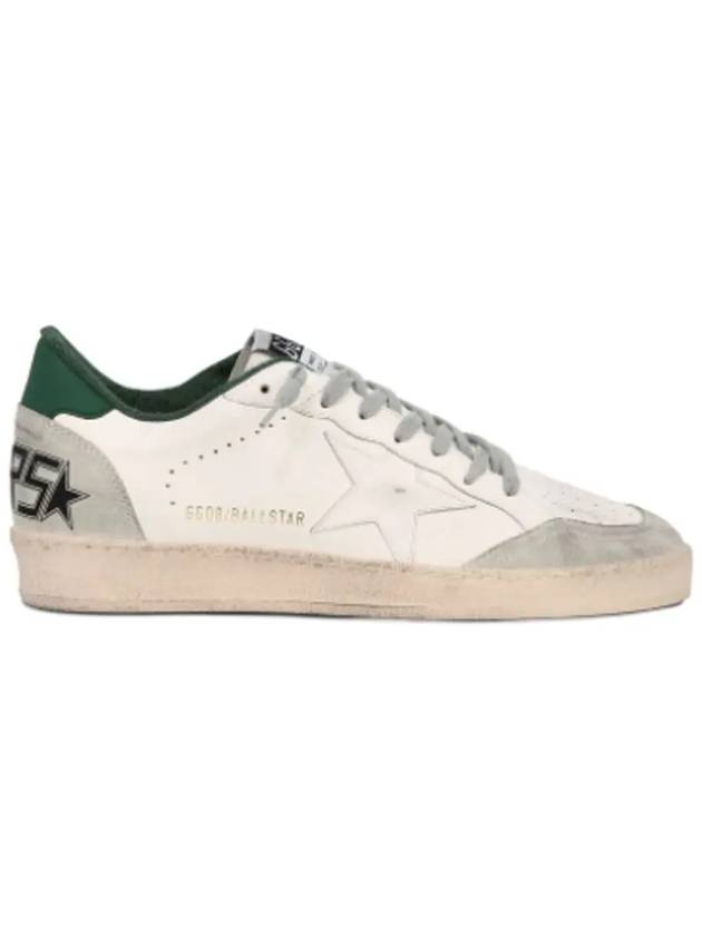 Ball Star Leather Low Top Sneakers White - GOLDEN GOOSE - BALAAN 2