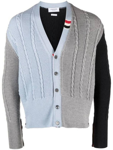 Single Breasted Button Cardigan - THOM BROWNE - BALAAN 1