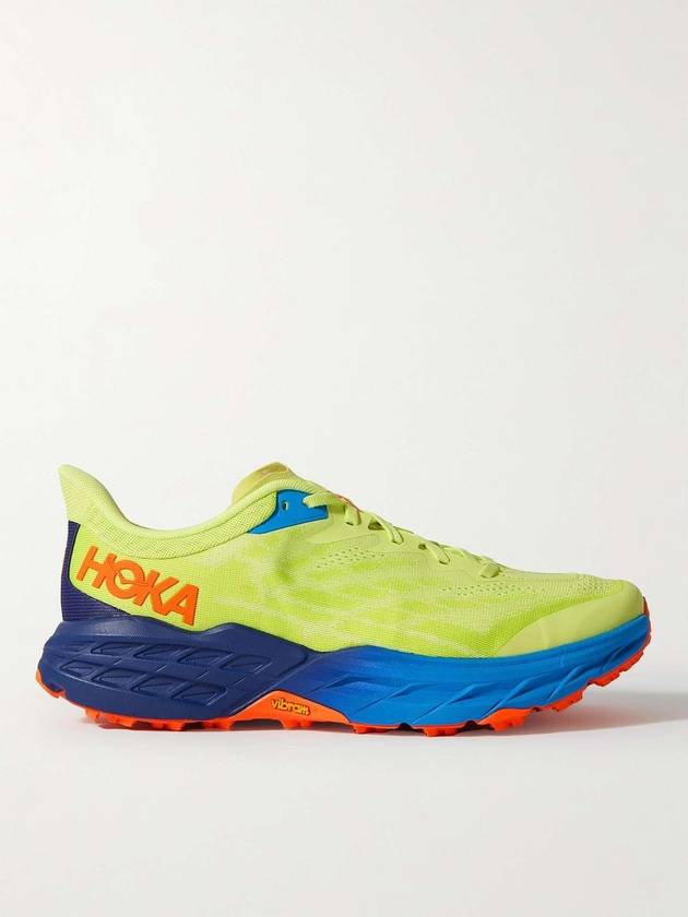 Speedgoat 5 Low Top Sneakers Neon Yellow - HOKA ONE ONE - BALAAN 1