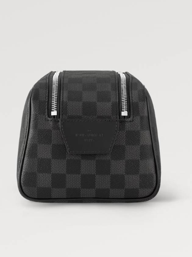 Toilet Dope Canvas Pouch Bag Black - LOUIS VUITTON - BALAAN 7