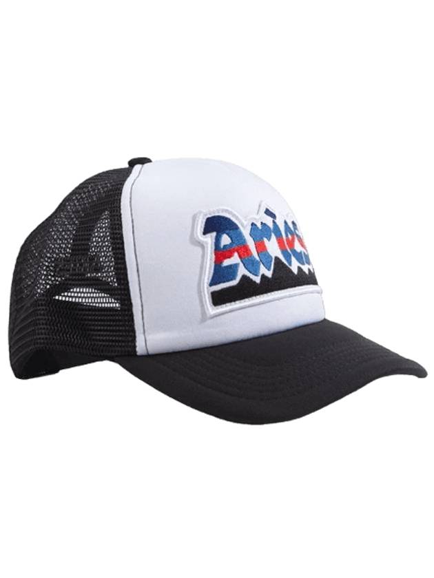 Mountain Trucker Ball Cap White Black - ARIES - BALAAN 1