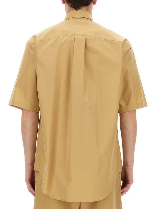 long sleeve shirt 02032035 1148 BEIGE - MOSCHINO - BALAAN 4