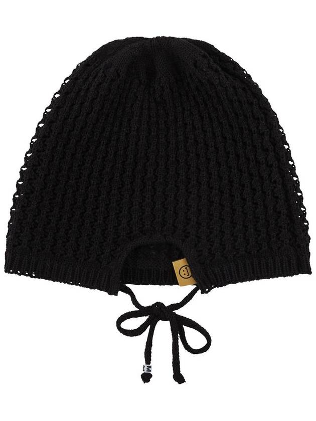 6 28 Pre order delivery yellow tab crochet beanie black - MSKN2ND - BALAAN 3