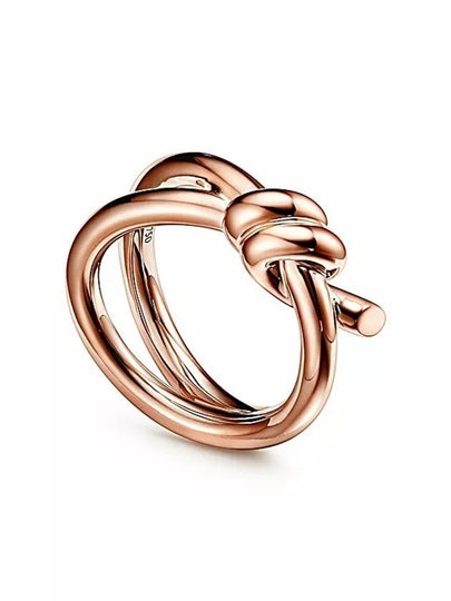 Tiffany Note Double Low Ring Rose Gold 70153262 - TIFFANY & CO. - BALAAN 2