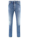 Medium Preppy Wash Cool Guy Straight Jeans Light Blue - DSQUARED2 - BALAAN 2