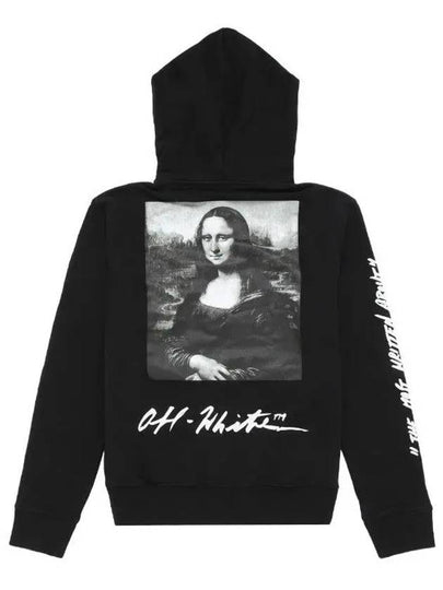 Front Back Mona Lisa Hoodie Black - OFF WHITE - BALAAN 2