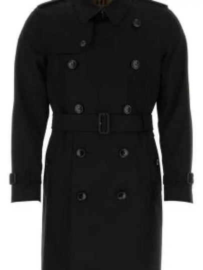 Kensington Heritage Trench Coat Black - BURBERRY - BALAAN 2