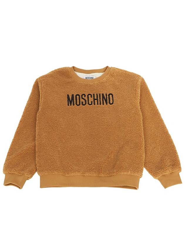 Kids Fleece Sweatshirt HMF06B LIA00 20093 Adults can wear - MOSCHINO - BALAAN 1