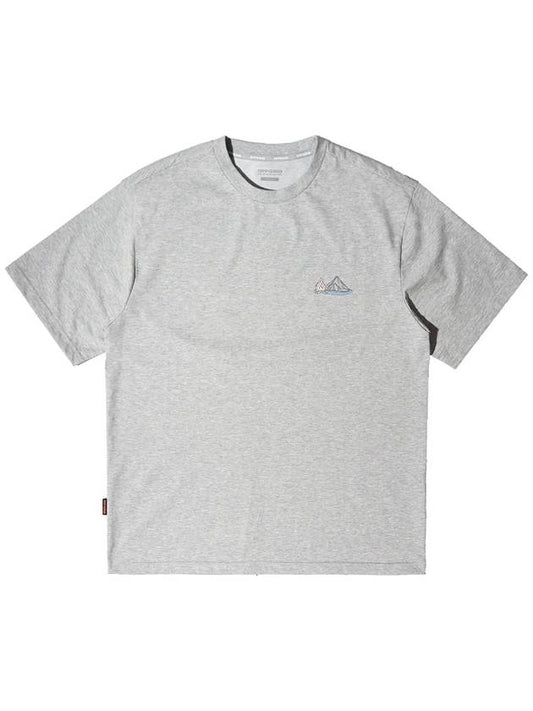 OHC Ready to Camp Graphic TShirt Melange Gray - OFFGRID - BALAAN 1